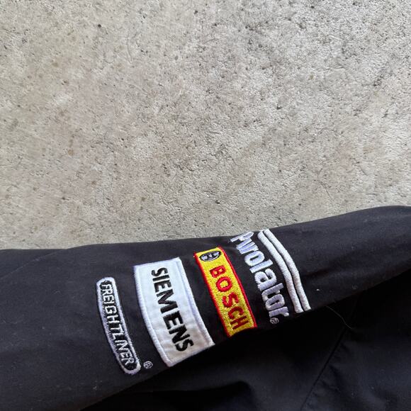 Men's Chase Authentics Kasey Kahne NASCAR Black Pit Crew Team Snap Shirt Sz XL - Picture 5 of 7